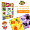 Toddler Cognitive Encyclopedia English Board Book - Early Learning Gift for Ages 2-5