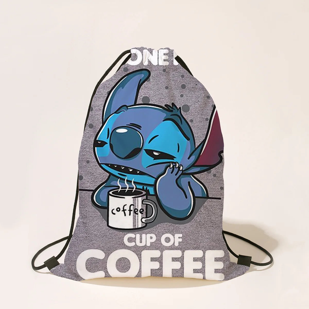 Disney Stitch Cartoon Drawstring Bag for Boys and Girls | Party Gifts, Birthday Decorations, and Backpack - Kidzy Market