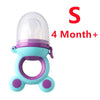 Baby Teether Nipple Fruit Food Feeder for Newborn - Silicone Teether, Fresh Food Nibbler, Pacifier Clip, BPA-Free Baby Accessories