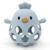 1Pcs Baby Teether Gloves - Cartoon Chick Shape Silicone Teether Toy, Dental Care for Gums, Anti-Eating Hand Molar, Baby Accessory