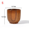 Handmade Spruce Wood Big-Belly Cup — Rustic Wooden Beer, Tea & Coffee Mug (Brown)