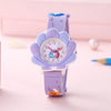 Children’s Cartoon Mermaid Shell Watch 3D Pattern PVC Soft Skin-Friendly Learning Watch