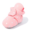 KIDSUN Newborn Winter Socks Shoes Anti-Slip Soft Cotton First Walkers Booties