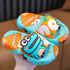 Cartoon Dinosaur Kids Water Slippers — Soft EVA Beach & Indoor Flip-Flops for Toddlers & Children (Sizes 14–19 cm / 5.5–7.5 in)
