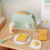Wooden Pretend Play Tea Set for Kids - Play Kitchen Teapot & Cake Toy, Preschool Birthday Gift