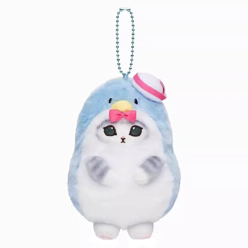 Sanrio Hello Kitty Gudetama Kero Kero Keroppi Plush Backpack Pendant Keychain Gift