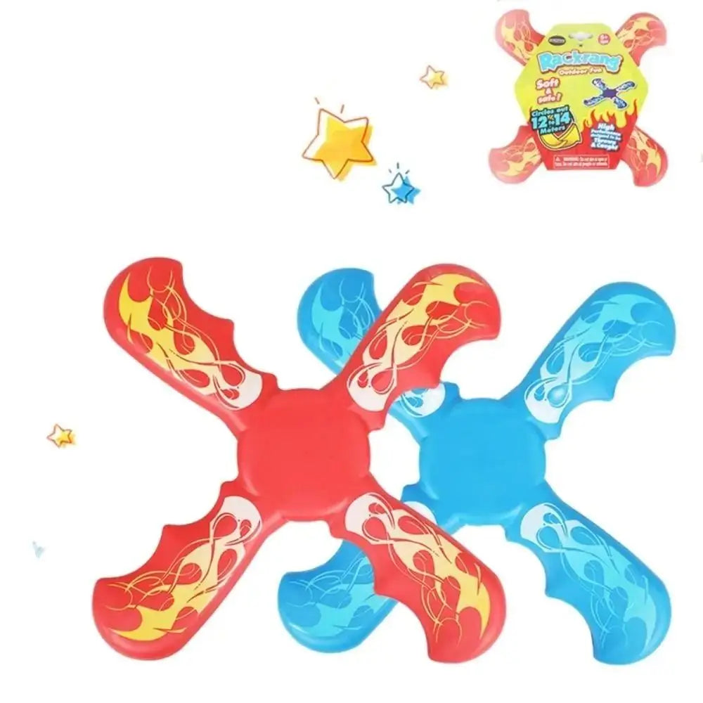 Soft EVA Kids Boomerang Flying Disc (240 mm / 9.45 in) – Interactive Outdoor Throwing Toy for Children