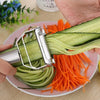 High Quality Stainless Steel Potato Cucumber Carrot Grater Julienne Peeler Vegetable Slicer