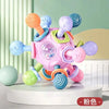 Baby Toys 0-12 Months – Rotating Silicone Rattle Ball for Grasping Activity, Development and Sensory Toy for Babies