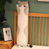 Cat Plush Toy Pillow 50cm (19.5 Inches) – Pink Brown Grey