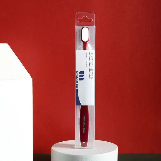 Japanese Million Hair Toothbrush, Soft Bristles, Super Fine, for Adults, Children, Pregnant Women, Moon Special
