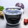 Vegetable Salad Spinner and Dehydrator - Multifunctional Lettuce Washer and Dryer