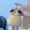 10cm My Pet Alien Pou Plush Keychain, Furdiburb Emotion Stuffed Doll for Kids Gift