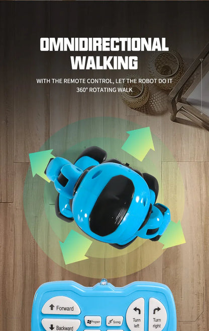 Smart Robot for Kids, Intelligent Programming Robot with Infrared Remote Control, Robotics Christmas Gift