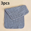 3pcs Muslin Burp Cloths | Soft & Absorbent Baby Bibs, Christmas & Halloween Gifts for Boys and Girls - Kidzy Market