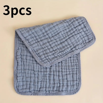 3pcs Muslin Burp Cloths | Soft & Absorbent Baby Bibs, Christmas & Halloween Gifts for Boys and Girls - Kidzy Market