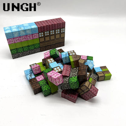 UNGH 50-200PCS Magnetic Block Building Set STEM Educational Toy