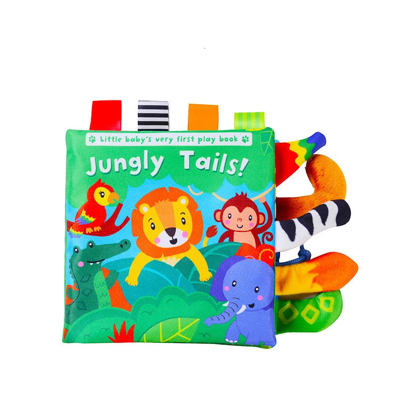 Soft Baby Cloth Quiet Book – Early Educational Learning Puzzle Toy for Toddlers (6-24 Months)