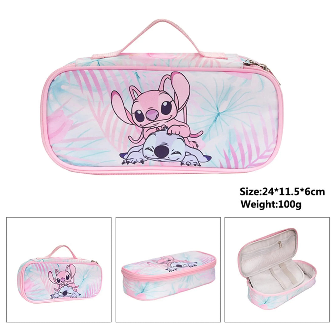 Stitch Cartoon Primary School Bag – Kawaii Backpack for Boys & Girls, Anime School Bag Mochila - Kidzy Market