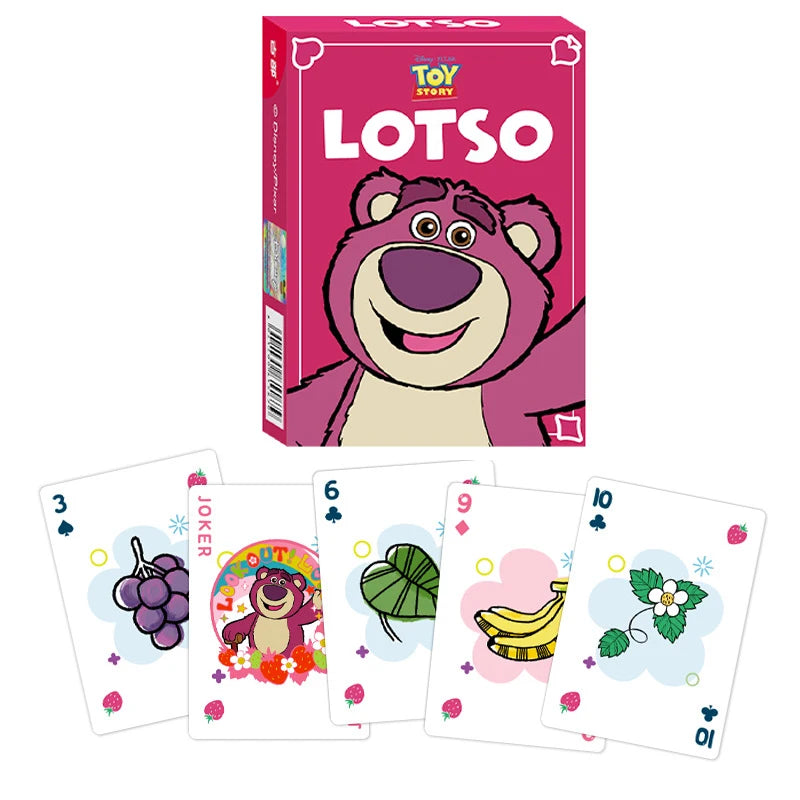 Disney Stitch & Lotso Playing Cards - Poker Deck for Indoor Family Entertainment and Board Games