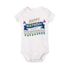 “Happy Birthday Daddy, I Love You” – Adorable Newborn Baby Bodysuit, Short-Sleeve Infant Romper, Perfect Birthday Gift for Dad