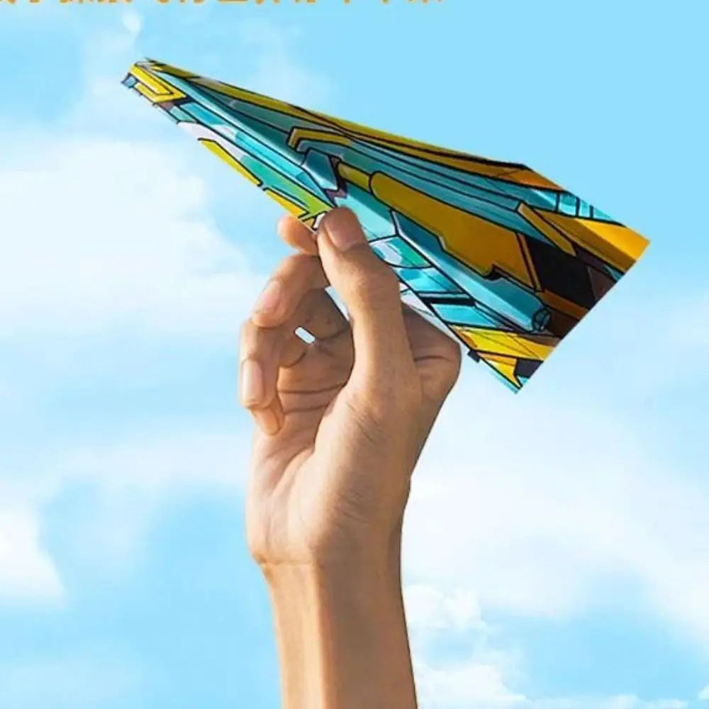 Funny Puzzle Creative Origami Paper Planes DIY Parent-Child Educational Toy