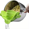 Adjustable Clip-On Pot Strainer for Pots, Pans & Bowls