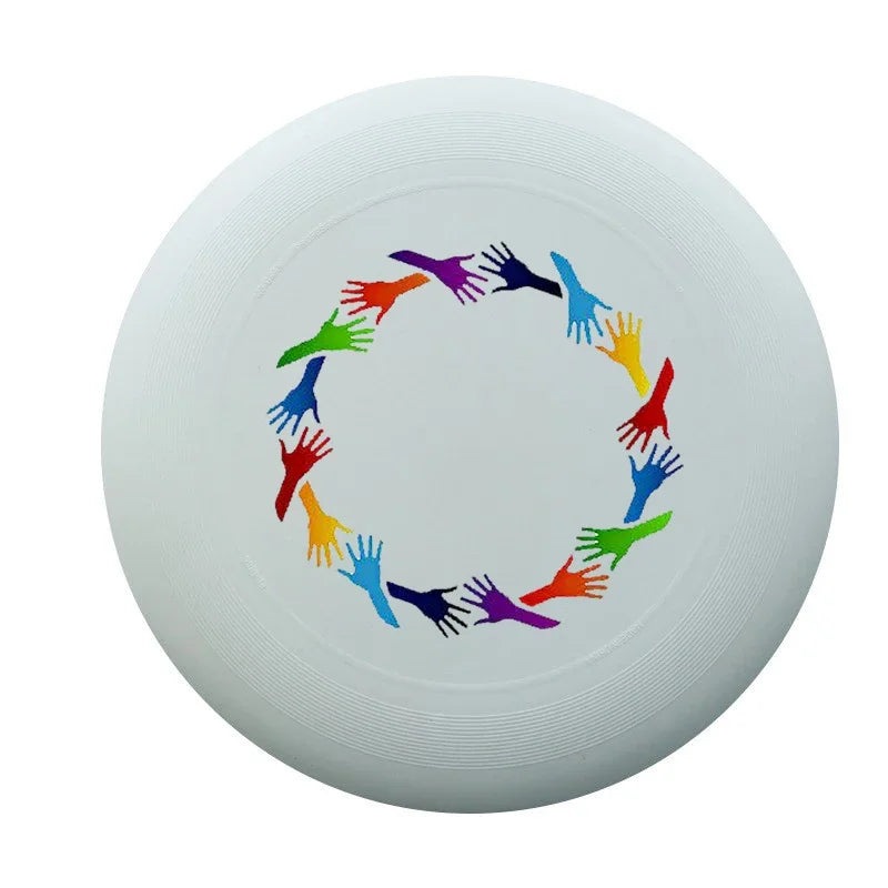 Colorful Flying Disc Frisbee - Portable Outdoor Game & Sports Toy for Kids & Adults (200mm/7.9 in & 275mm/10.8 in)