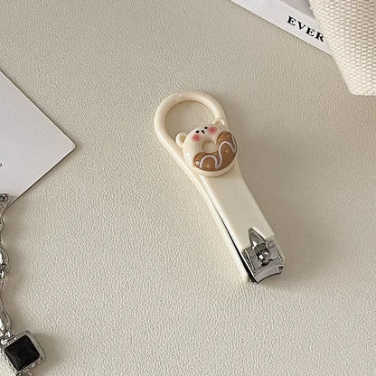 Baby Cute Cartoon Animal Bear Nail Clippers – Portable Nail Scissors, Clippers, Beauty Trimmer Care Accessories for Kids & Girls