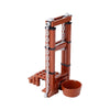 Medieval Building Blocks Playset - Viking Warriors Camp, Pirate Ship & Castle Wall (Compatible with Major Brick Brands)