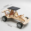 DIY Solar-Powered 3D Wooden Puzzle Kit - STEM Hand-Assembled Science Model for Teens