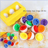 Baby Learning Smart Egg Toy – Montessori Shape Matching and Sorting Educational Toy for Kids Ages 2-4