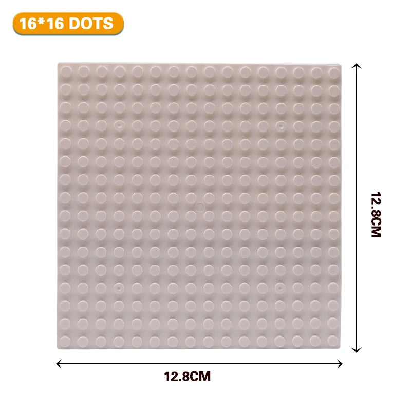 32x32 and 32x16 Dots Classic Base Plates – MOC DIY Plastic Bricks for City Building Blocks Toys