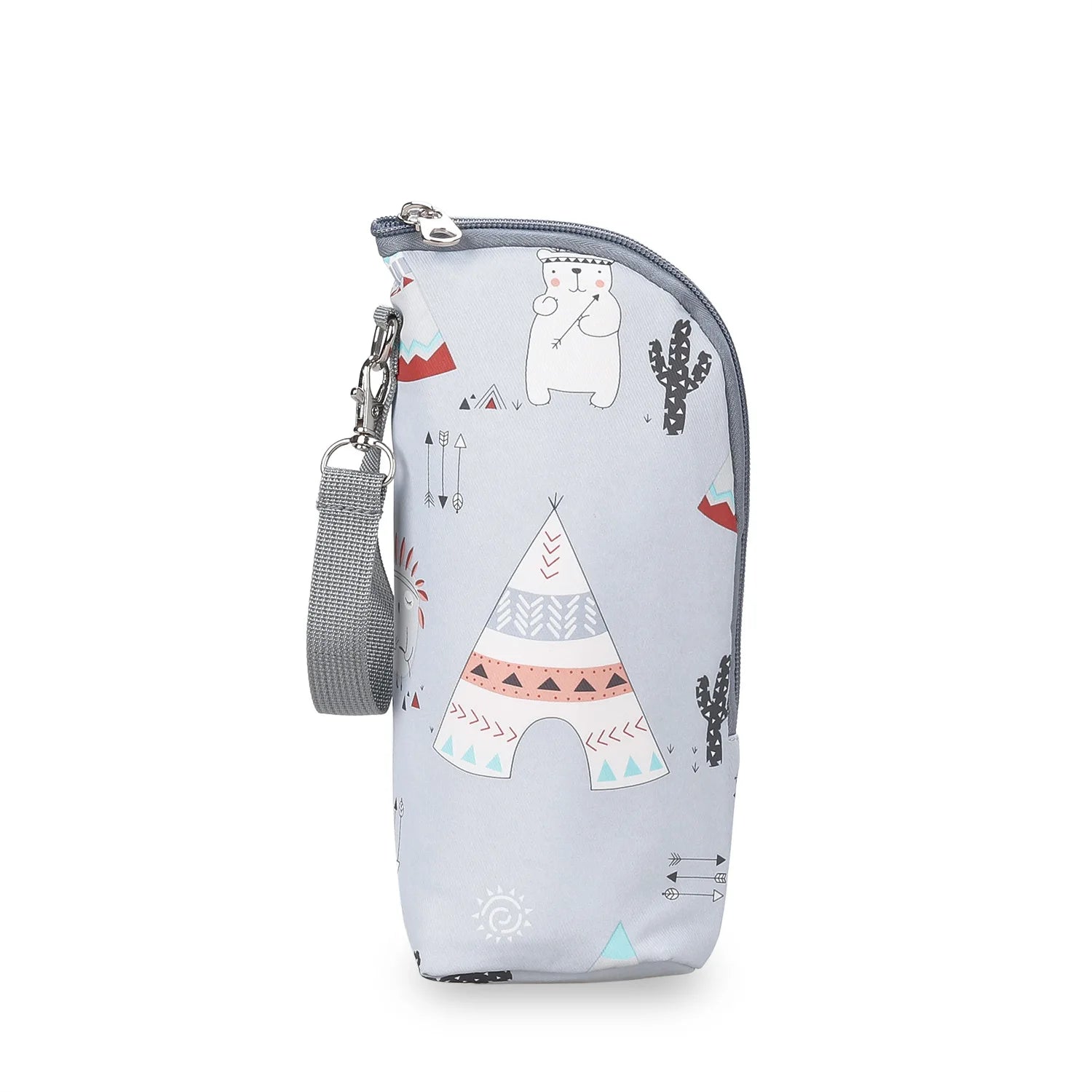 Portable Baby Bottle Bag Feeding Warmer Aluminum Mold Insulation Stroller Hanging Bag - Kidzy Market