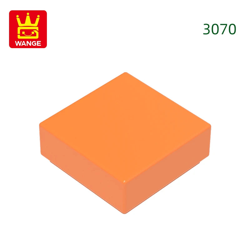 Wange 666PCS Wooden MOC Loose Parts – 1x1 Light Area Building Blocks, DIY Toy Assembly Set for Children, Compatible with Bricks, Gift with Storage Box
