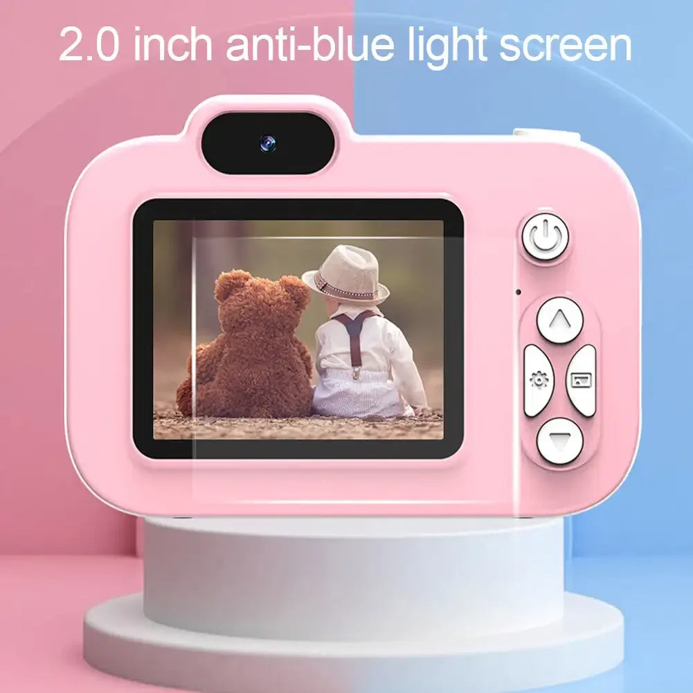 Y8 Kids Digital Camera with 2-Inch Screen, Rechargeable Mini Photo Toy for Children