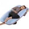 Maternity Pillow for Women - Cotton Color Matching Removable & Washable U-Shaped Waist Support Cushion, Maternity Body Pillow