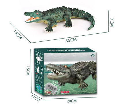 Realistic RC Crocodile Toy – Waterproof Remote Control Animal for Pool and Lake