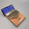 Jooleer 17 and 21-Key Kalimba with App Thumb Piano Portable for Adults and Kids Okoume Mbira with Tuning Hammer and Finger Covers