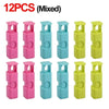 12-Pack Reusable Bread Bag Clips Plastic Food Bag Seals