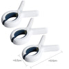 3-Piece Baby Colorful Car Seat Accessories Plastic Pushchair Toy Pram Stroller Peg to Hook Cover Blanket Mosquito Net Clips