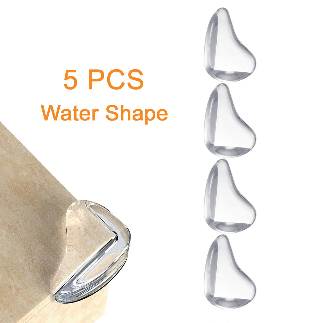 5PCS/10PCS/20PCS Baby Safety Silicone Corner Protectors – Childproof Table Edge Guards