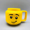 Cartoon Ceramic 250ml (8.5 fl oz) Mug — Cute Impish Figure-Head Coffee & Tea Cup, 1-Pack Porcelain Drinkware for Couples & Family