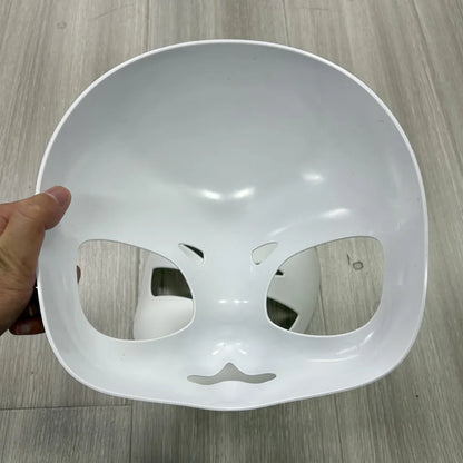 Kigurumi Beast Head Skull Mask – Thick Plastic Furry Animal Cosplay DIY Costume Prop for Halloween & Carnival