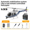 C138 Remote-Controlled Helicopter – 1/33 Scale Bell 206 Model with 2.4G RC for Kids