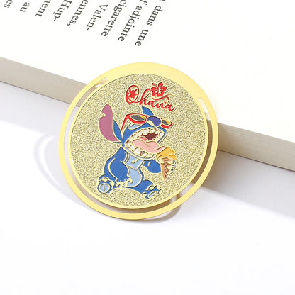Cute Stitch Bookmark – Disney Fan Gift, Kawaii Book Page Clip for Kids and Friends