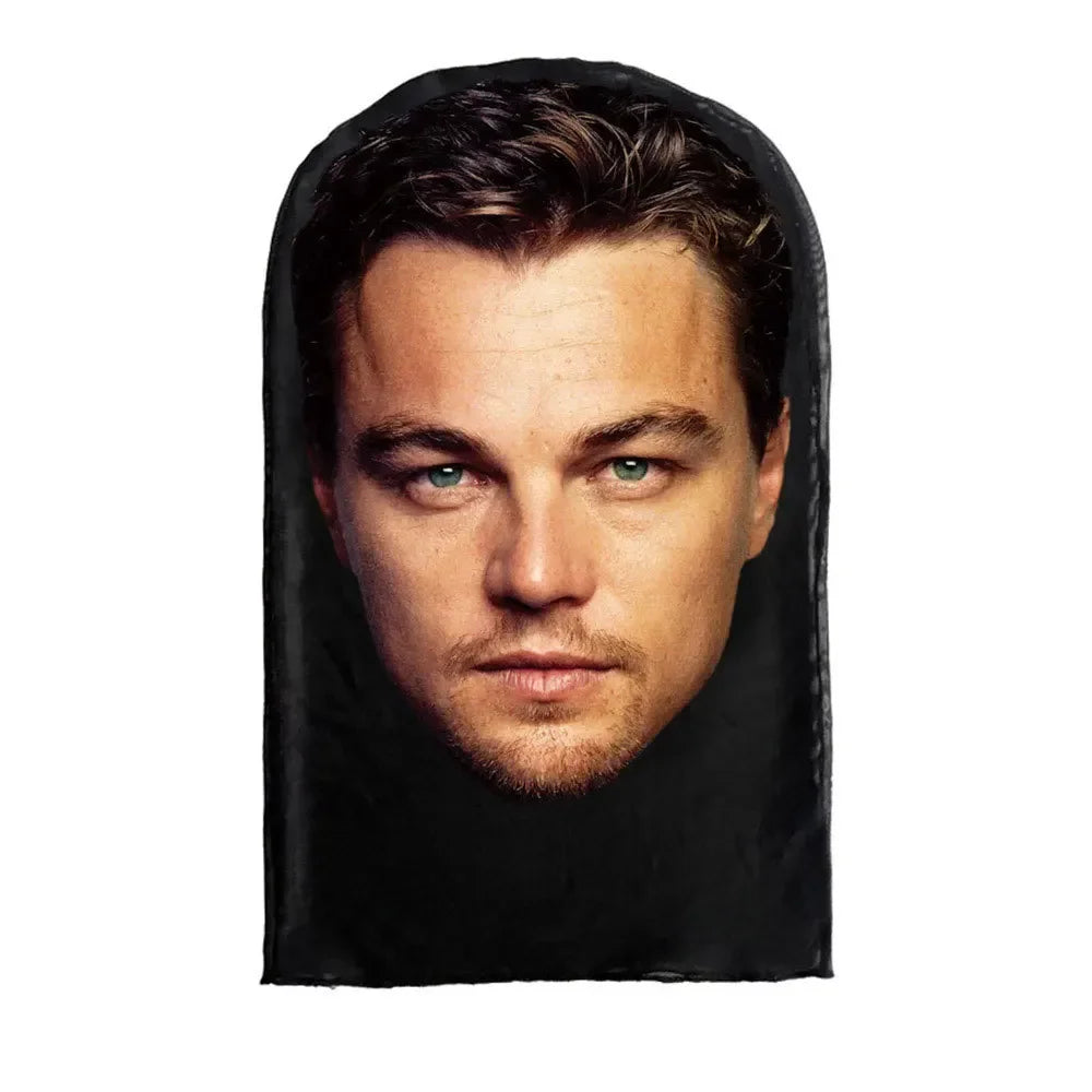 3D Printed Kanye-Style Elastic Mesh Full-Face Balaclava Mask – Unisex Cosplay & Hip Hop Headwear (1-Pack)