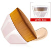 Large Soft Makeup Brush, Professional Portable Powder, Blush & Foundation Brush, Synthetic Hair