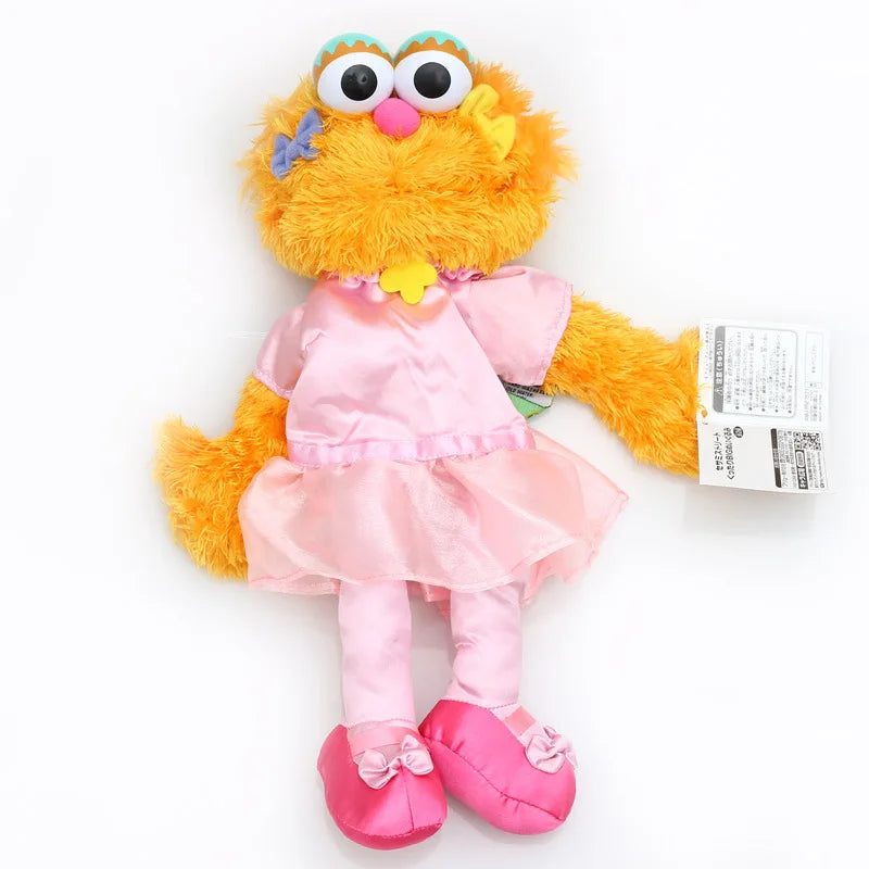 Large Sesame Street Elmo Plush Hand Puppet, Soft Cartoon Doll for Kids Gift