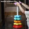 Montessori Rotating Rainbow Tower Baby Stacking Puzzle Toy
